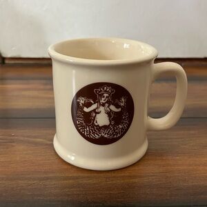 Starbucks “The First Store” Cream Mug with Original Mermaid Design USA Made